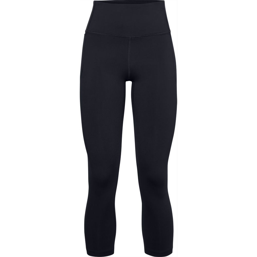 UA Meridian Crop Licra negro de mujer para entrenamiento
