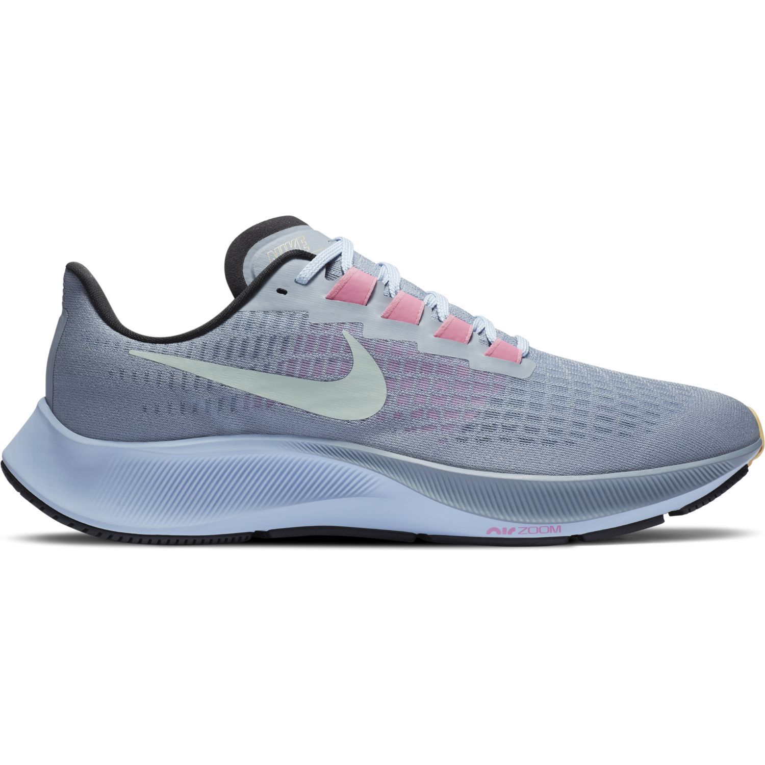 Nike Air Zoom Pegasus 37 Tenis gris de hombre para correr