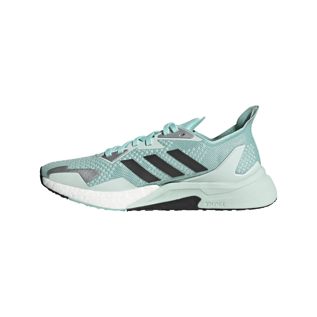 Adidas X9000L3 W Tenis verde de mujer para correr
