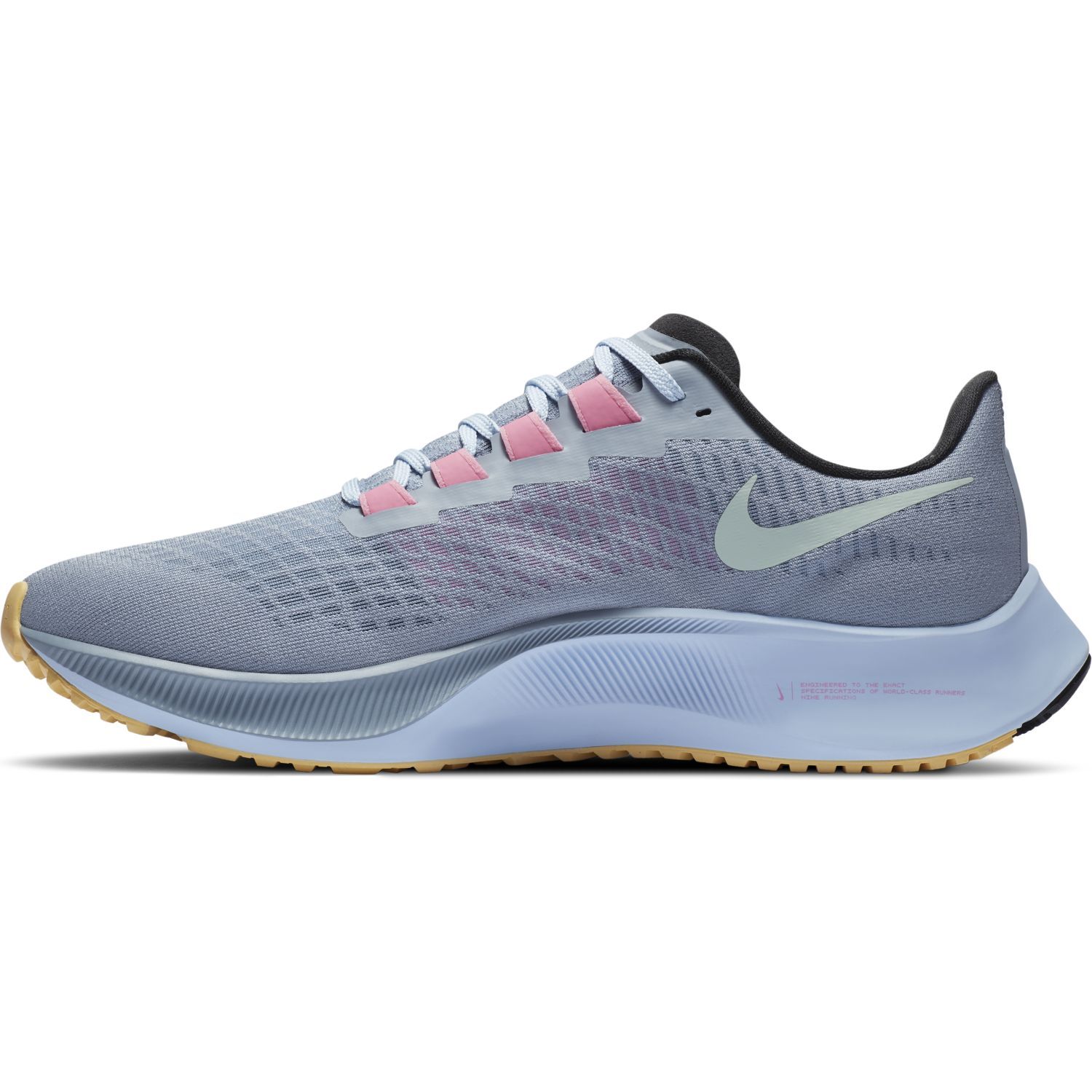 Nike Air Zoom Pegasus 37 Tenis gris de hombre para correr