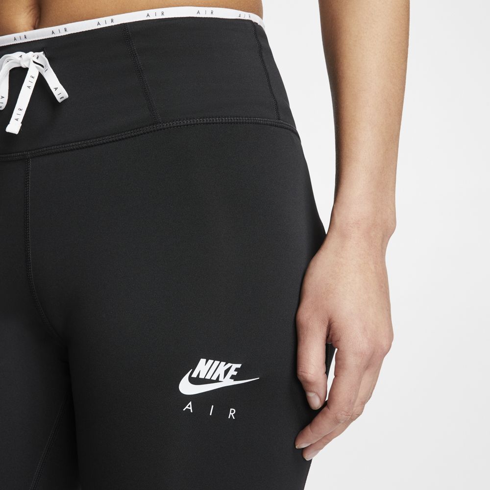 Nike W Nk Air 7_8 Tght Hr Licra negro de mujer para correr