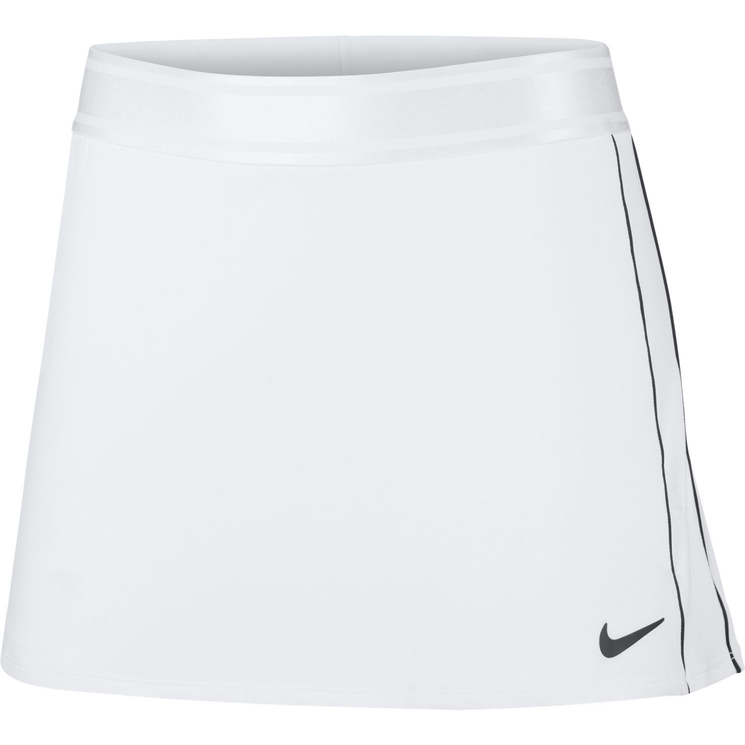 Nike W Nkct Dry Skirt Str Falda blanco de mujer para tenis