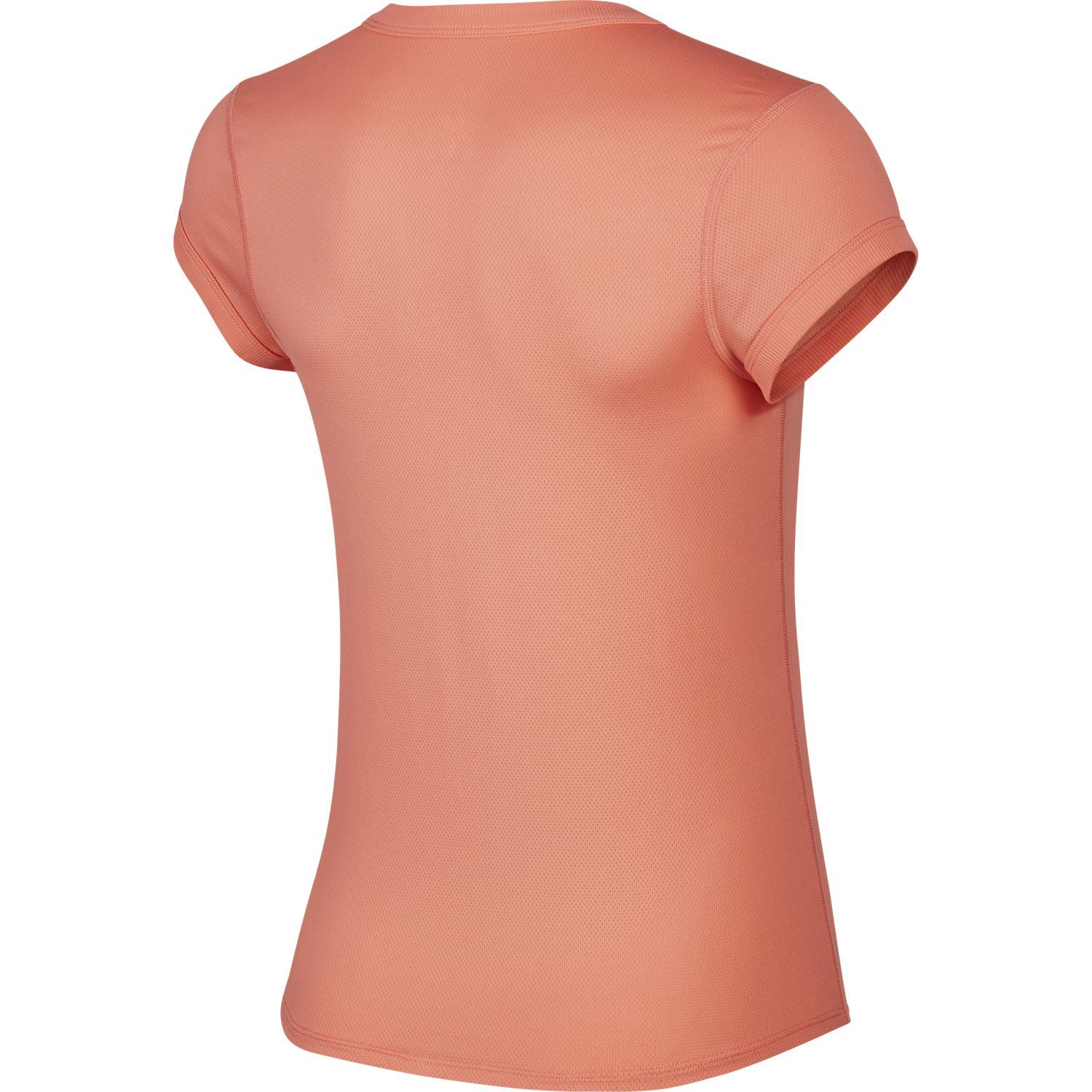 Nike W Nkct Dry Top Ss Camiseta Manga Corta rosado de mujer para tenis