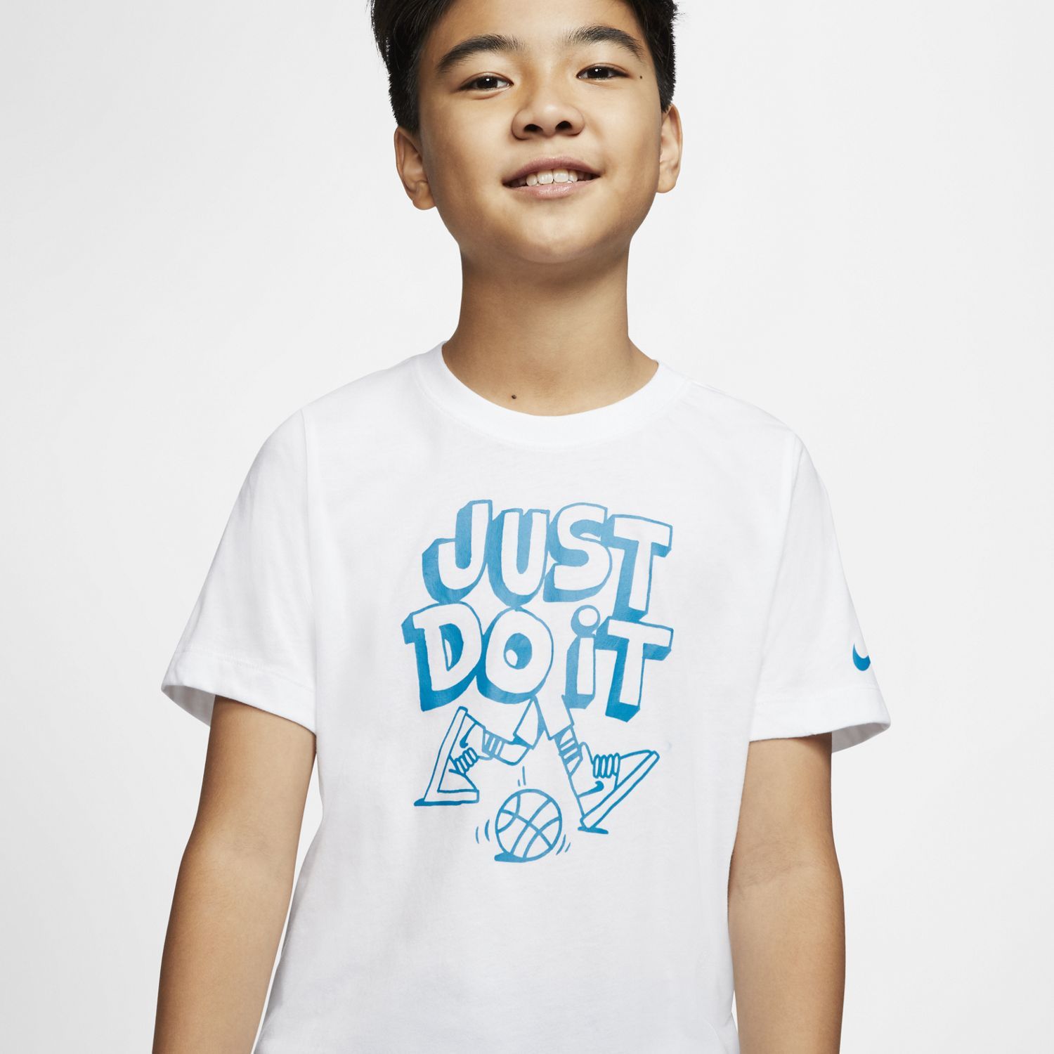Nike B Nsw Tee Jdi Cartoon Legs Camiseta Manga Corta blanco de niño lifestyle