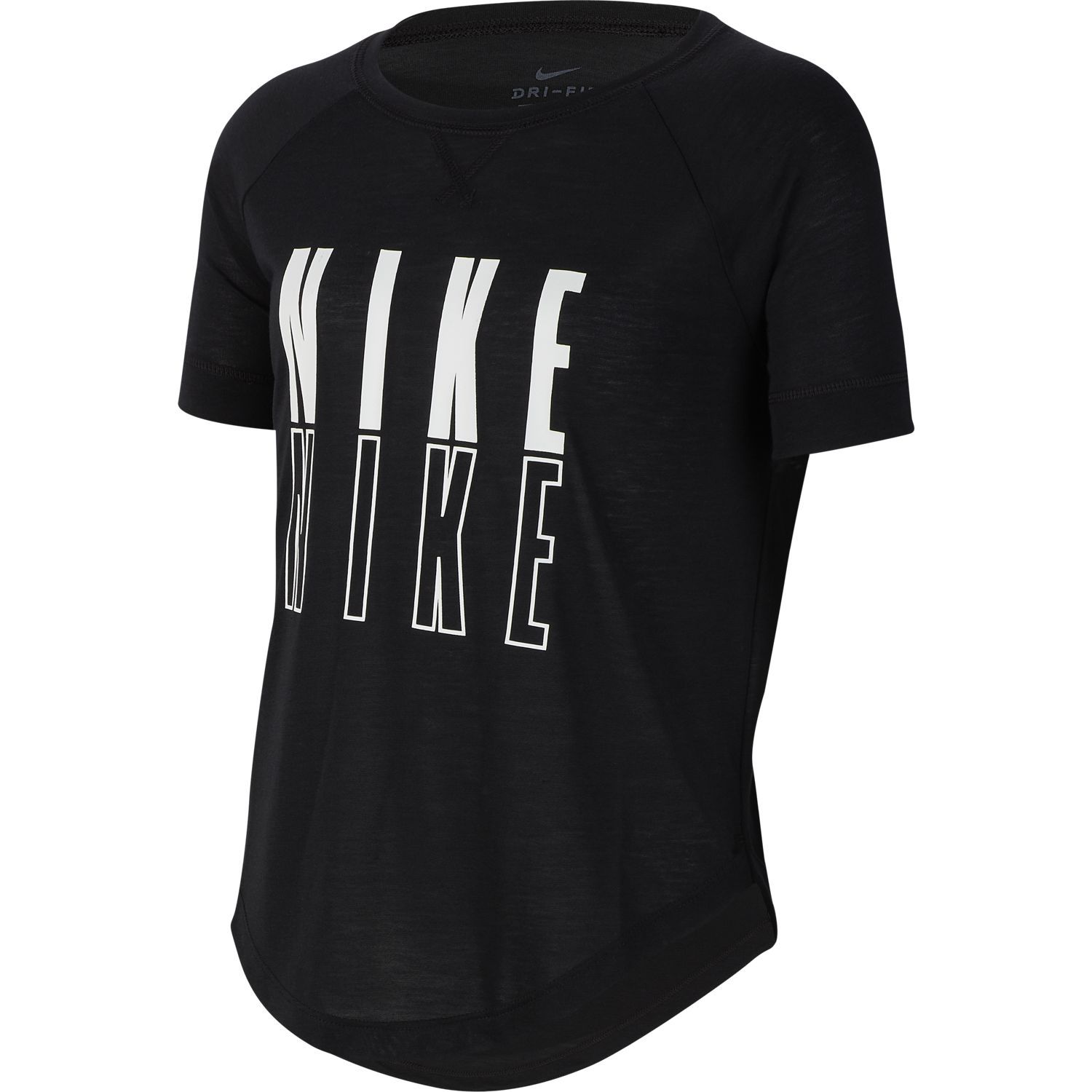 Nike G Nk Ss Trophy Gfx Top Camiseta Manga Corta negro de niña lifestyle
