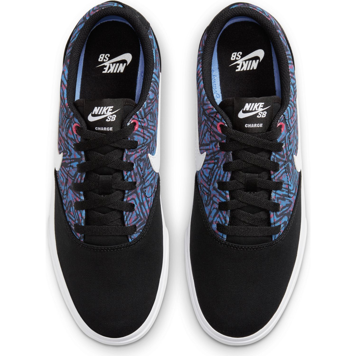Nike Sb Charge Cnvs Prm Tenis negro unisex lifestyle