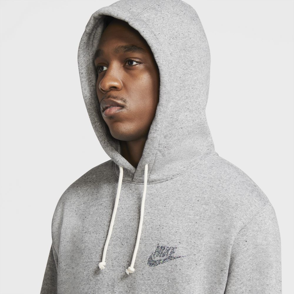 Nike M Nsw Club Hoodie Po Bb Regrin Hoodie gris de hombre lifestyle