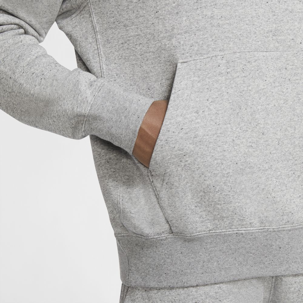 Nike M Nsw Club Hoodie Po Bb Regrin Hoodie gris de hombre lifestyle