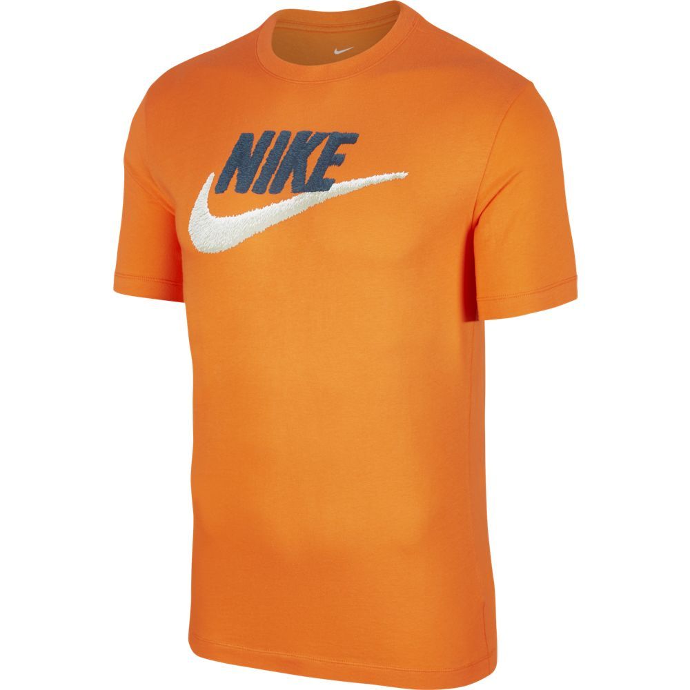 Nike M Nsw Tee Brand Mark Camiseta Manga Corta naranja de hombre lifestyle