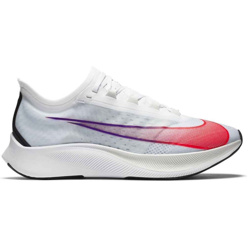 Nike Zoom Fly 3 Tenis blanco de hombre para correr