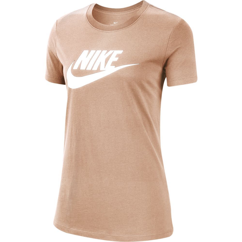 Nike W Nsw Tee Essntl Icon Futura Camiseta Manga Corta rojo de mujer lifestyle
