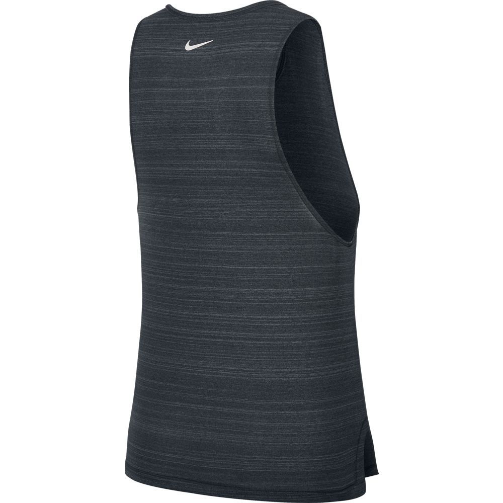 Nike W Nk Icnclsh Tank Better Camiseta Manga Sisa negro de mujer para correr