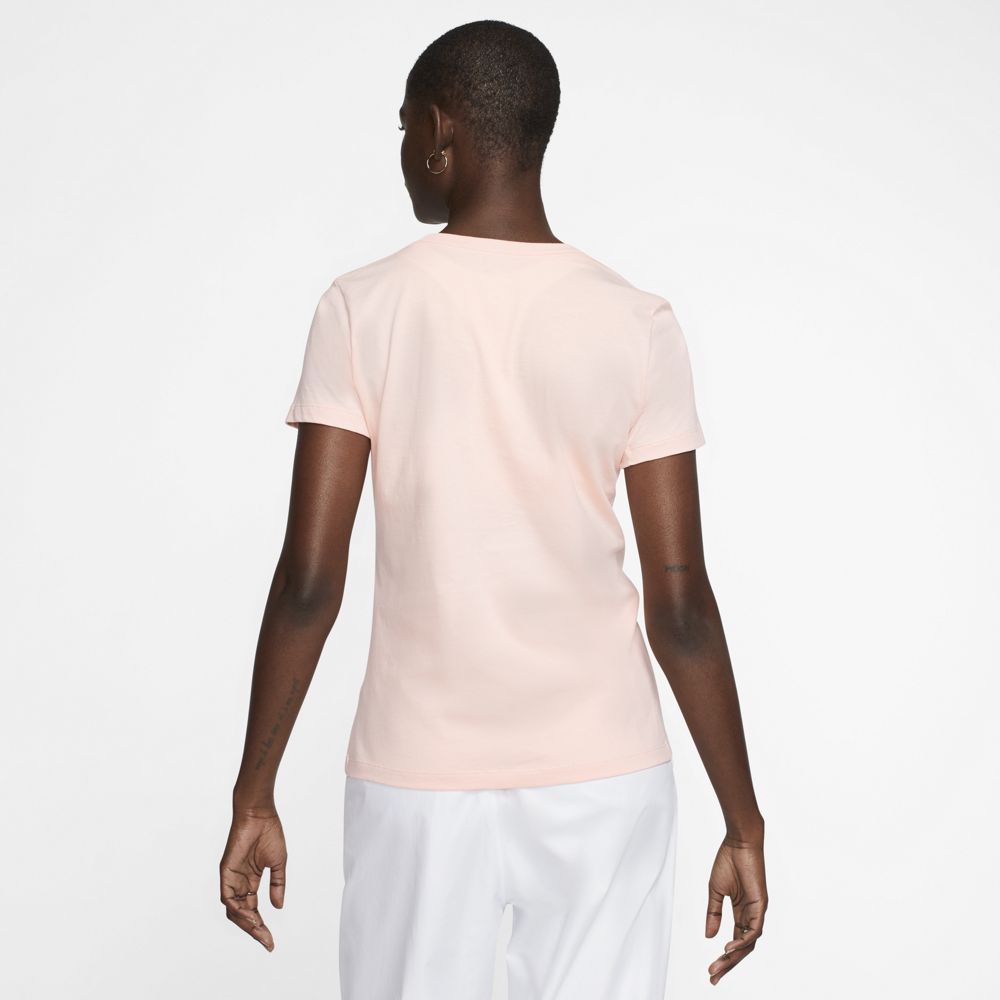 Nike W Nsw Tee Essntl Icon Futura Camiseta Manga Corta rojo de mujer lifestyle