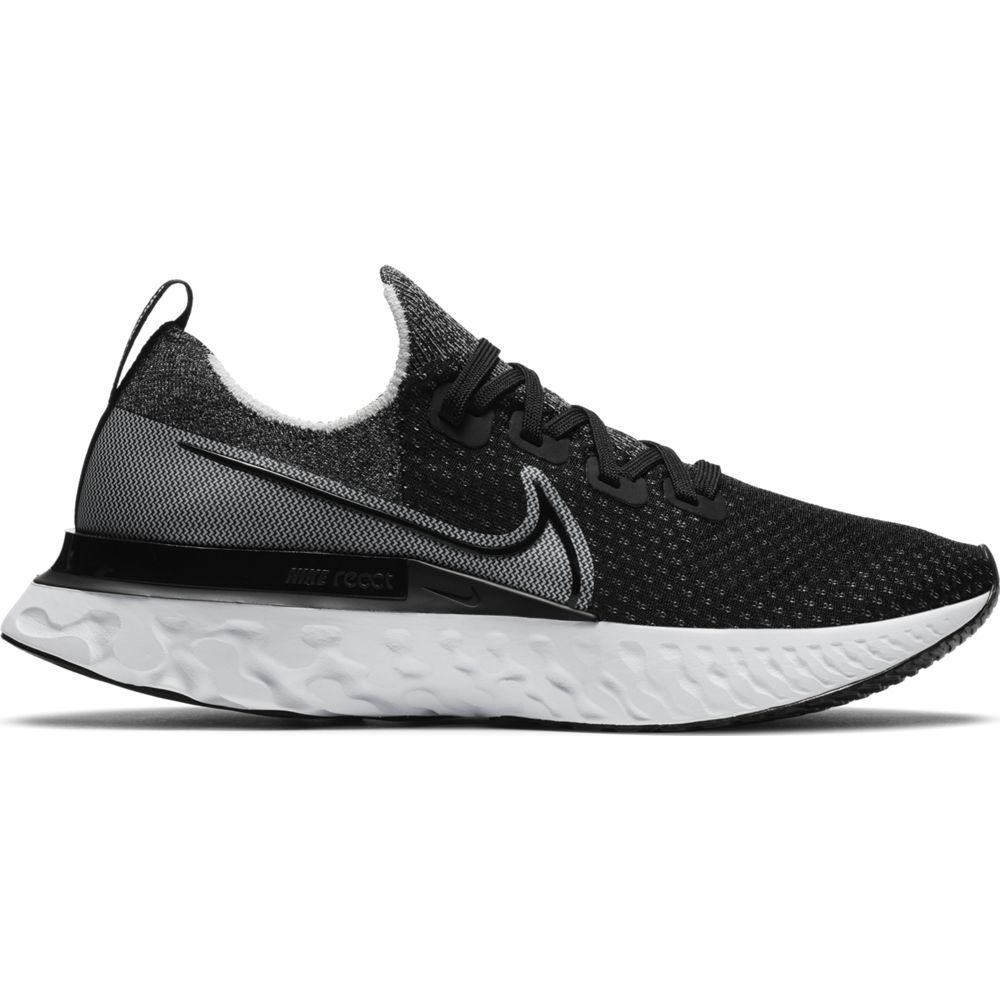 Nike React Infinity Run Fk Tenis negro de hombre para correr