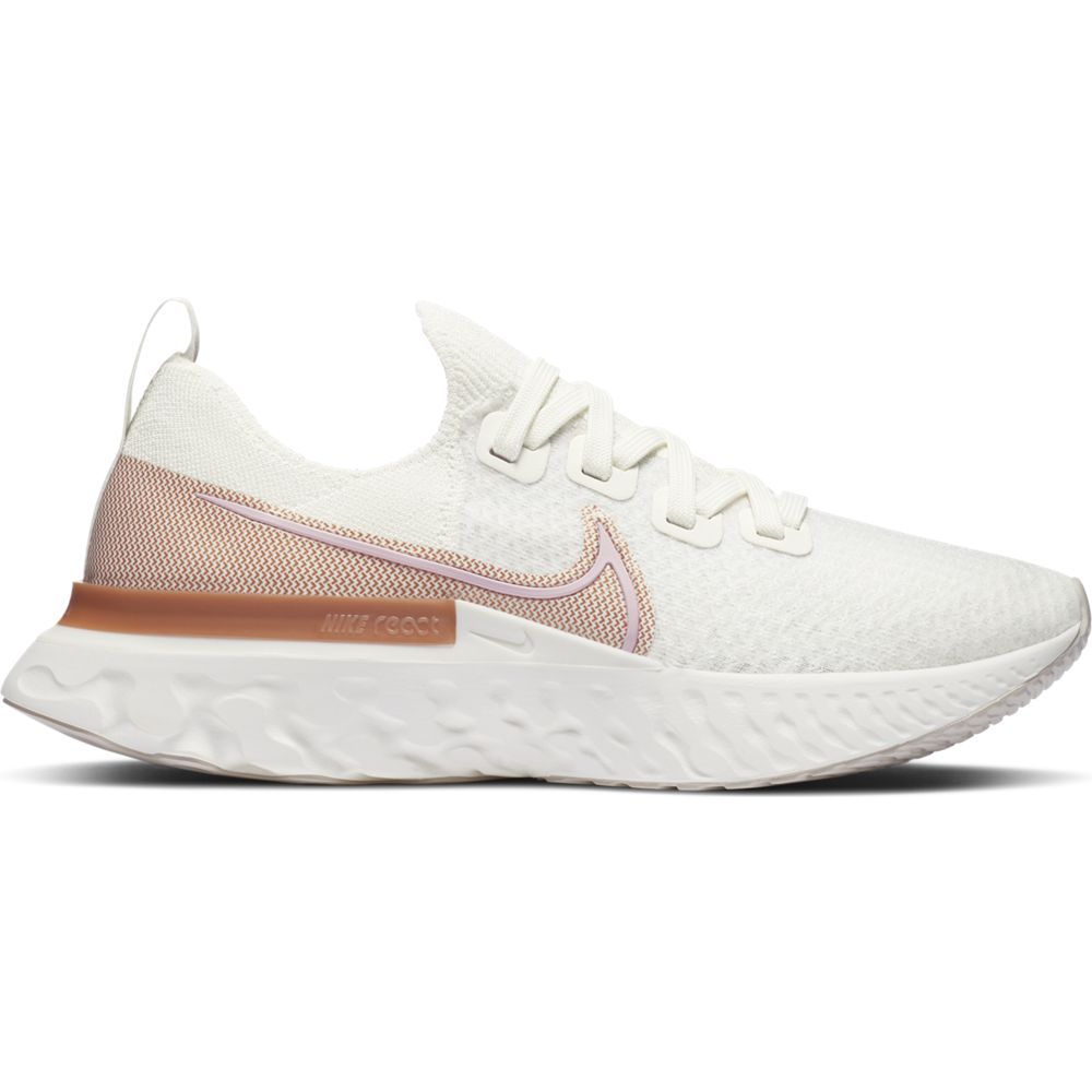 Nike W Nike React Infinity Run Fk Tenis blanco de mujer para correr
