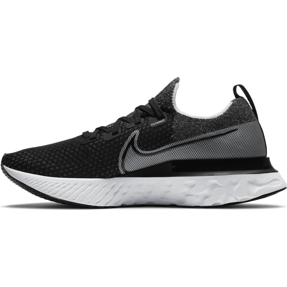 Nike React Infinity Run Fk Tenis negro de hombre para correr