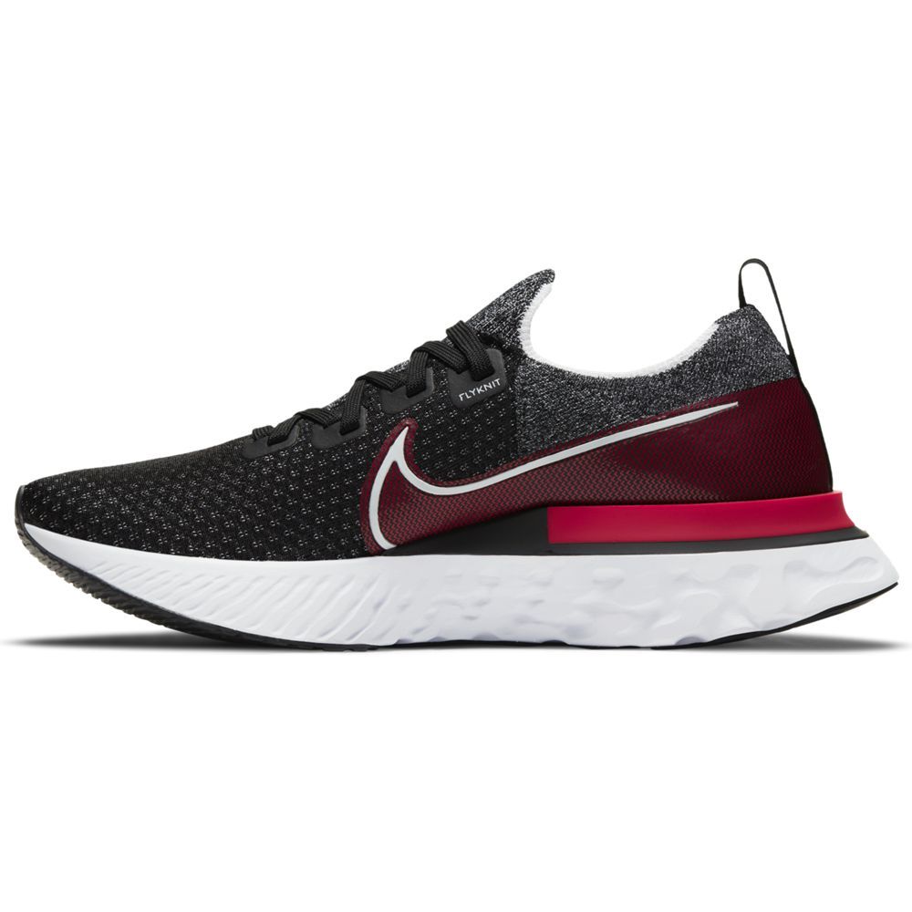 Nike React Infinity Run Fk Tenis negro de hombre para correr