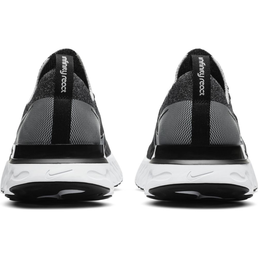 Nike React Infinity Run Fk Tenis negro de hombre para correr