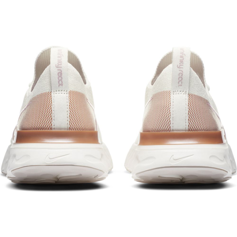 Nike W Nike React Infinity Run Fk Tenis blanco de mujer para correr