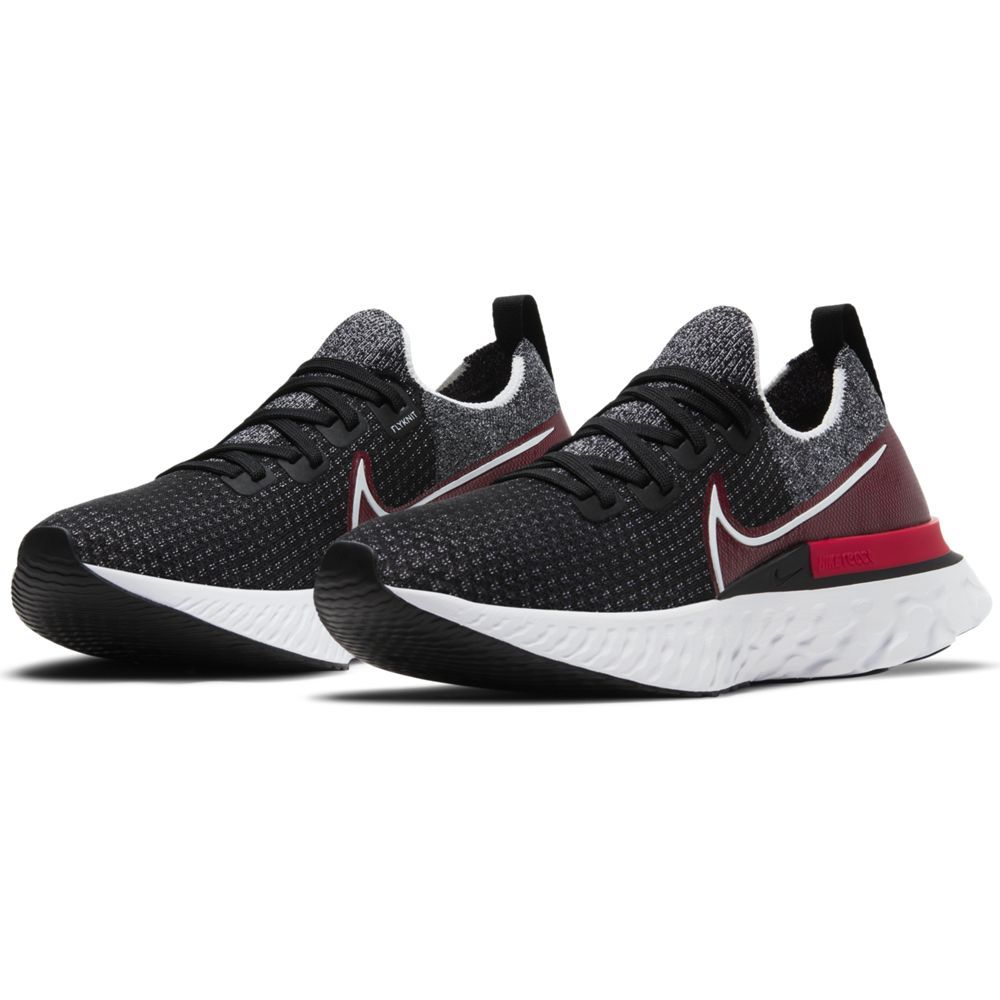 Nike React Infinity Run Fk Tenis negro de hombre para correr