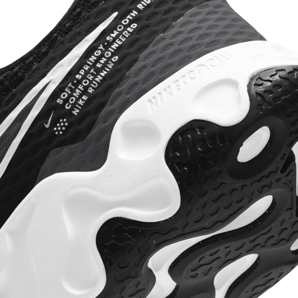 Nike Renew Ride 2 Tenis negro de hombre para correr