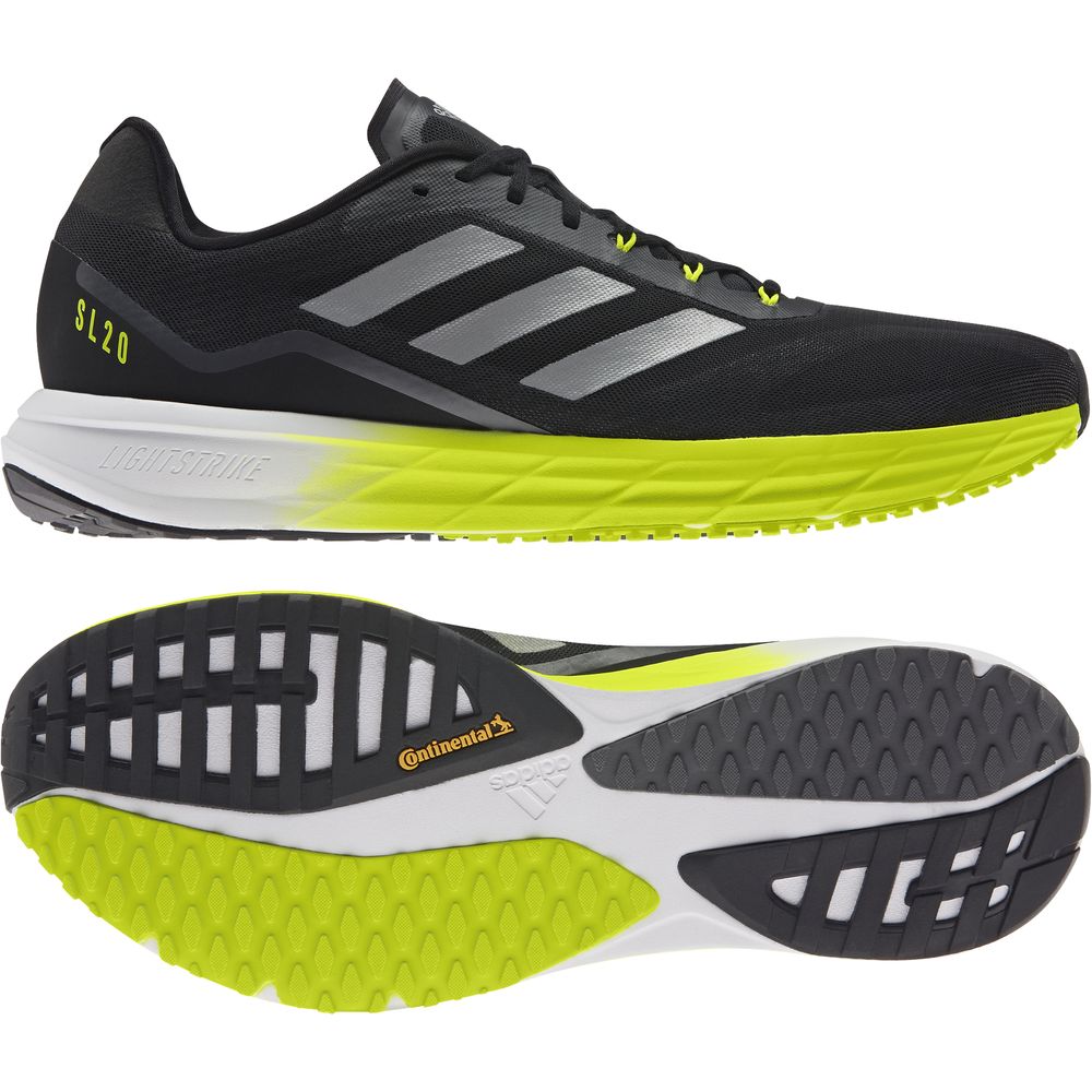 Adidas Sl20.2 M Tenis negro de hombre para correr