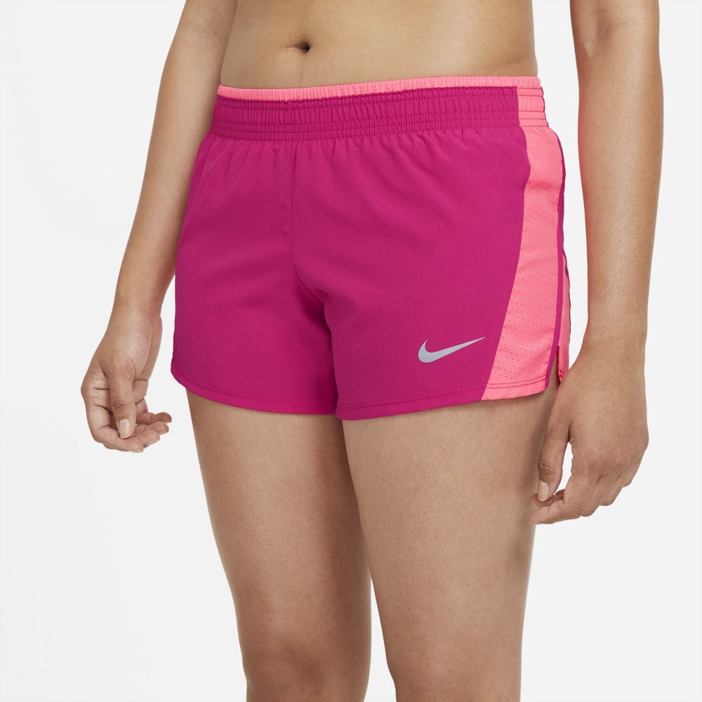 Nike W Nk 10K Short Pantaloneta rosado de mujer para correr