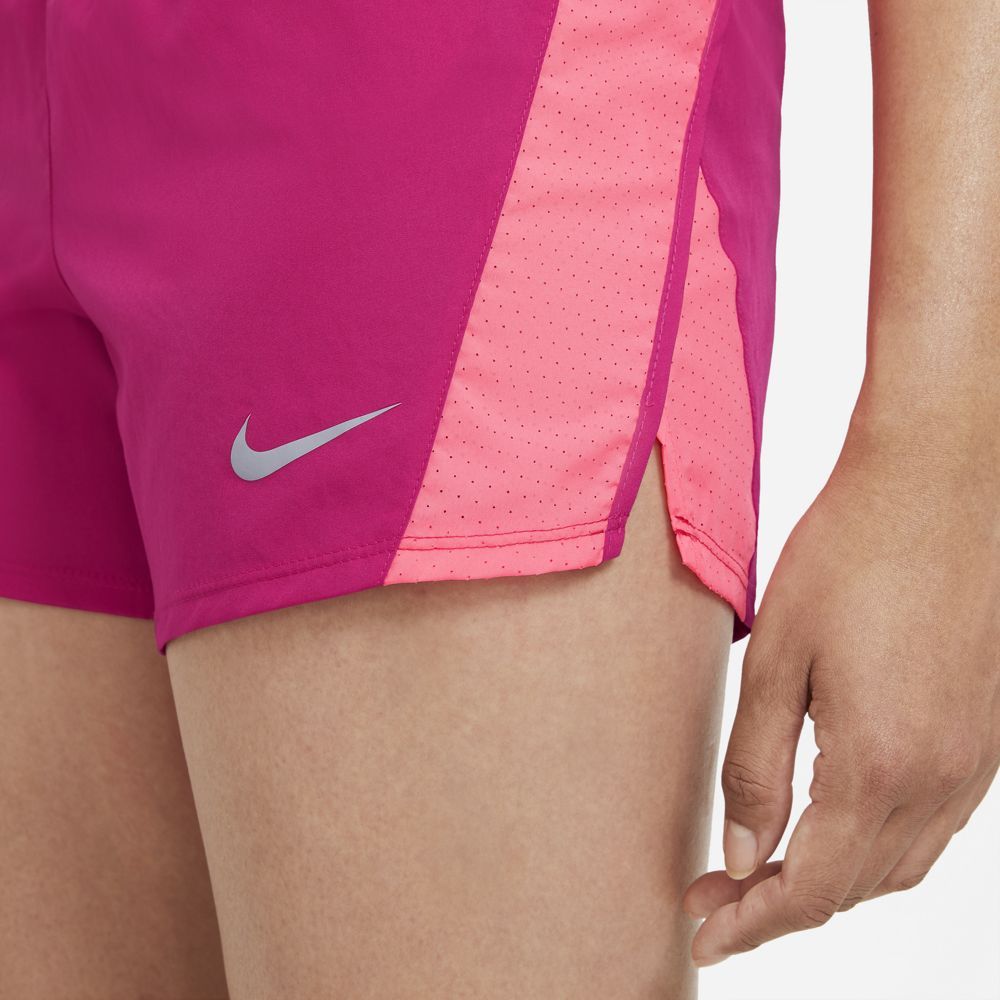 Nike W Nk 10K Short Pantaloneta rosado de mujer para correr