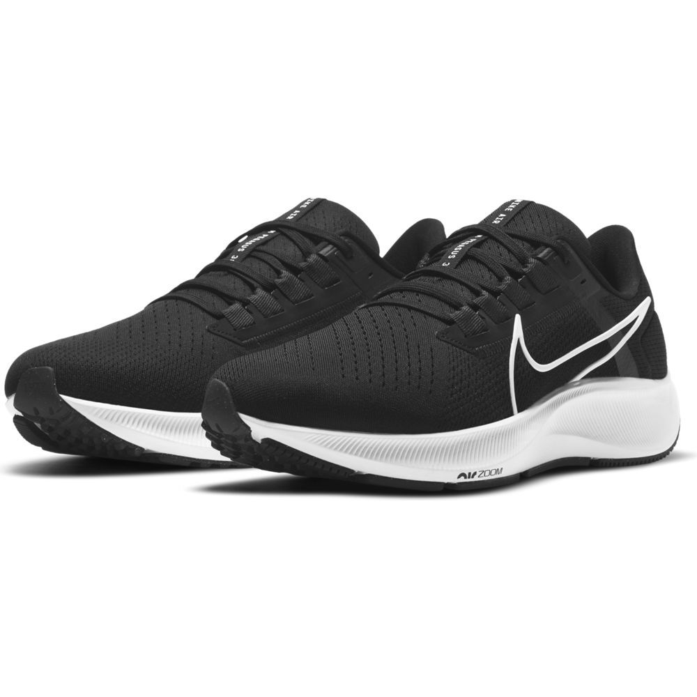 Nike Air Zoom Pegasus 38 Tenis negro de hombre para correr