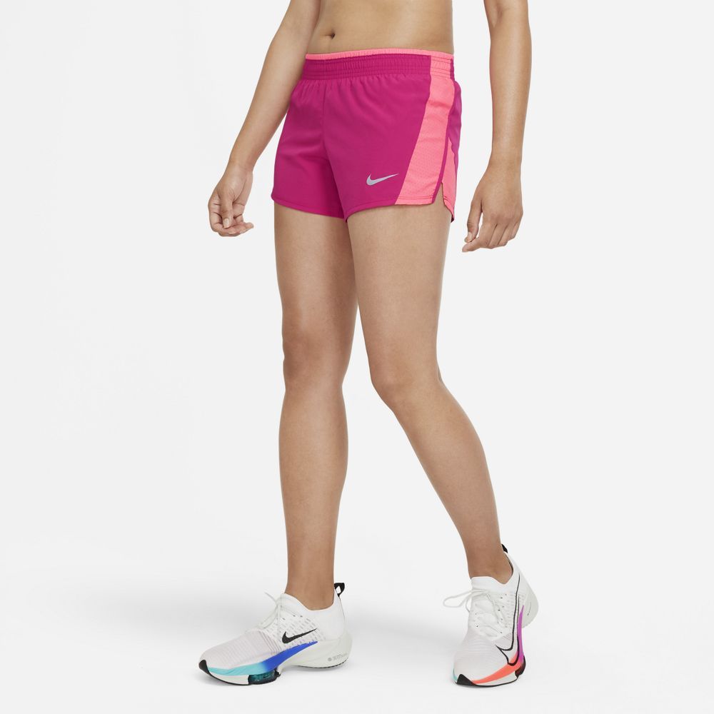Nike W Nk 10K Short Pantaloneta rosado de mujer para correr