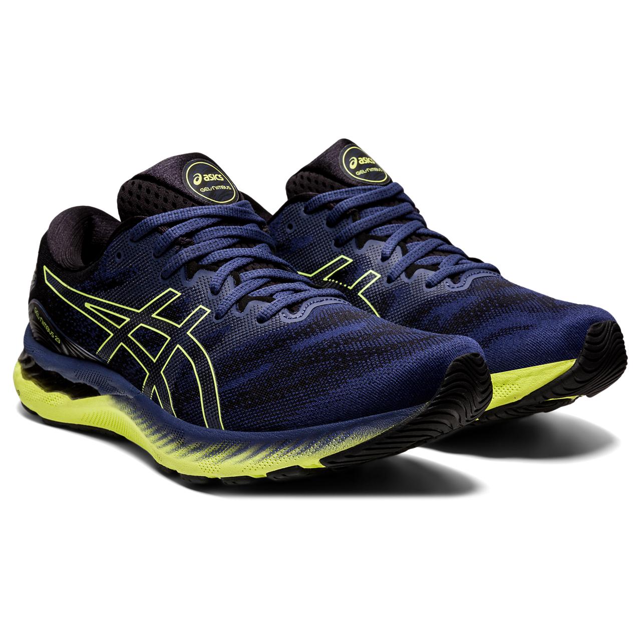 Asics Gel-Nimbus 23 Tenis azul de hombre para correr