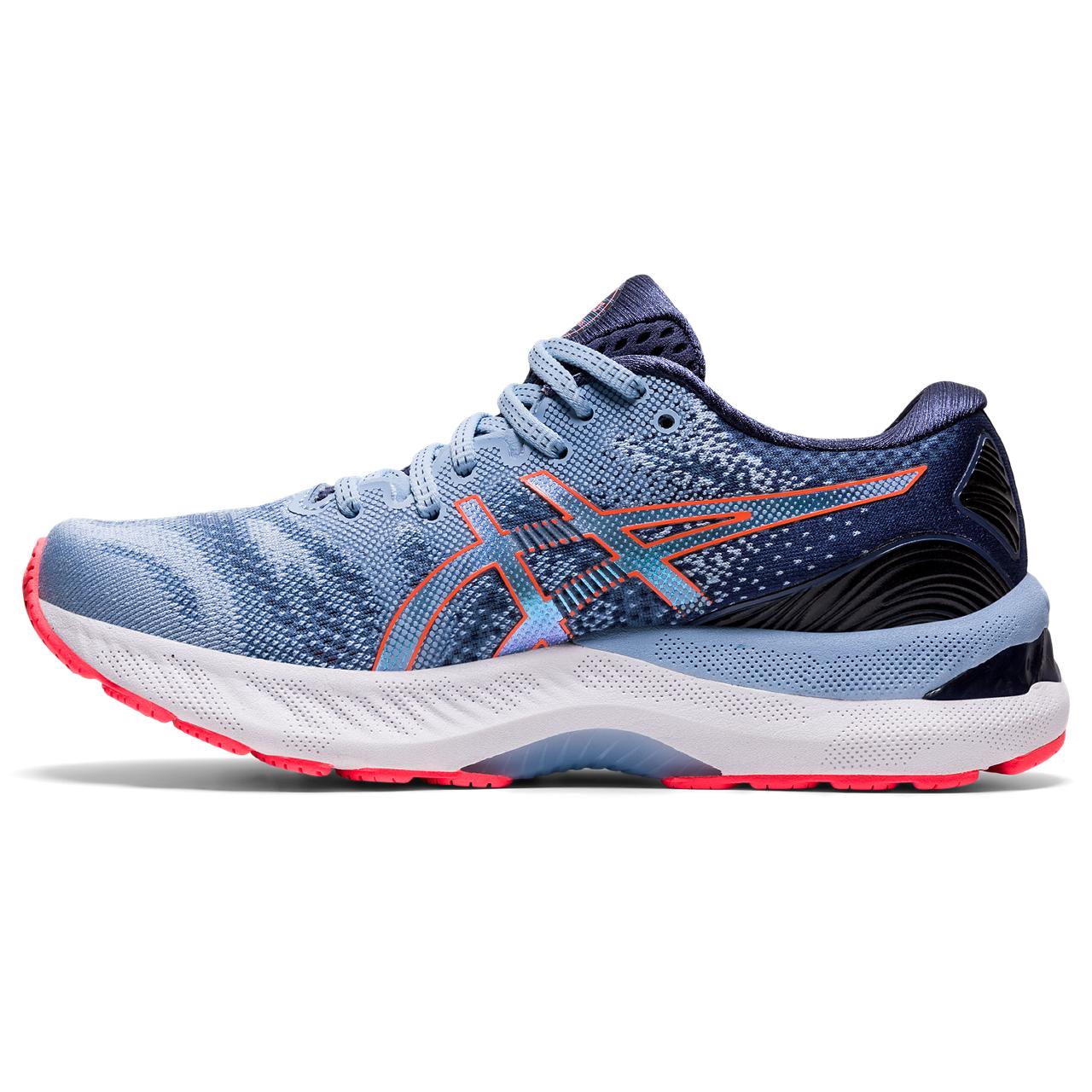Asics Gel-Nimbus 23 Tenis azul de mujer para correr