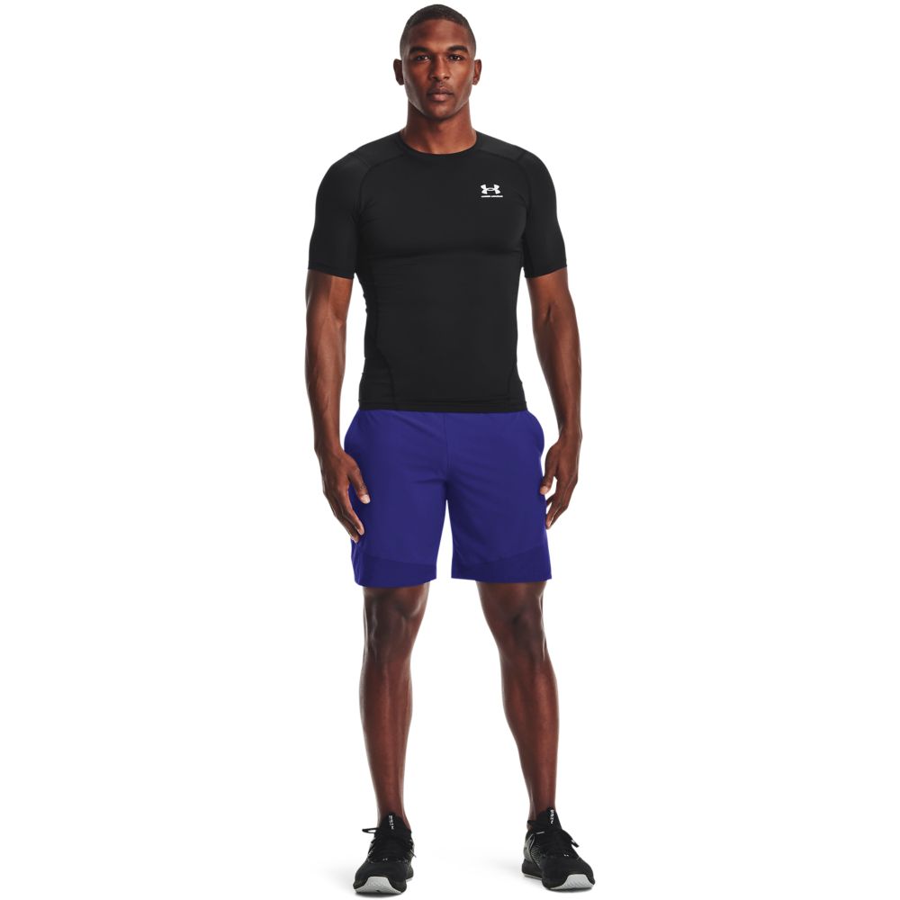UA Hg Armour Comp Ss Camiseta De Compresión negro de hombre para entrenamiento