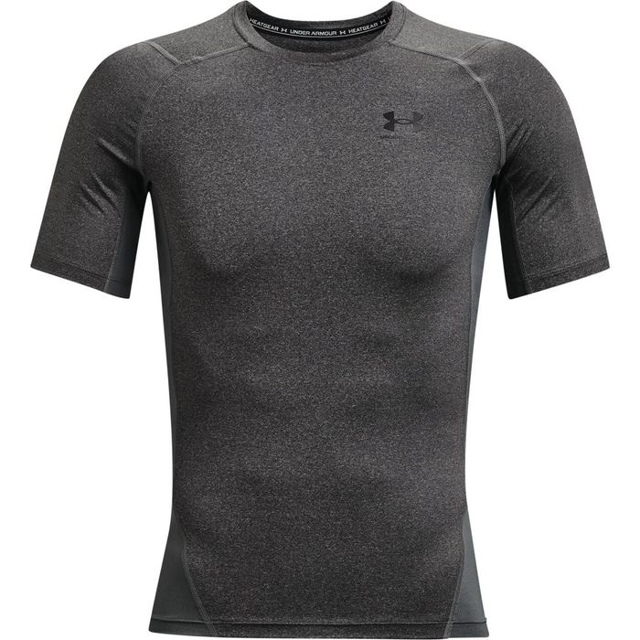 Camiseta-De-Compresion-under-armour-para-hombre-Ua-Hg-Armour-Comp-Ss-para-entrenamiento-color-gris.-Frente-Sin-Modelo