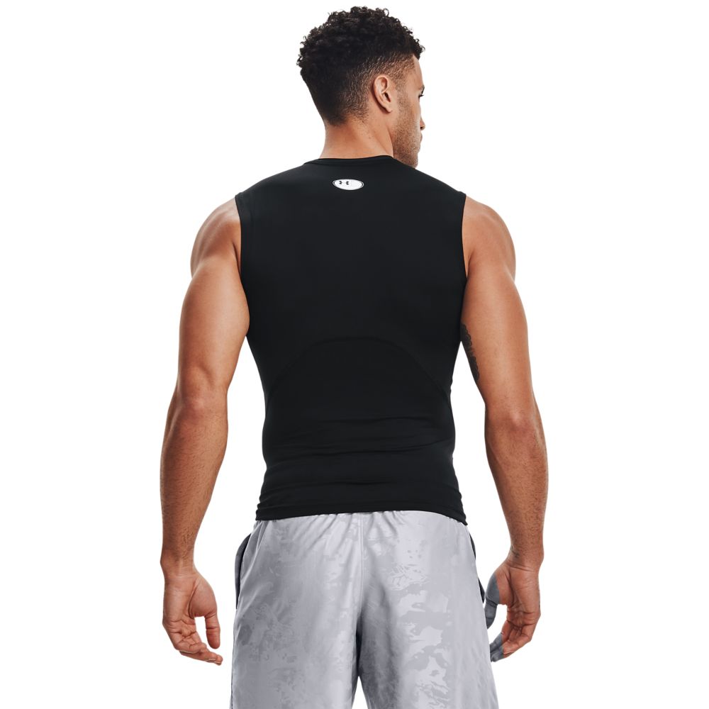 UA Hg Armour Comp Sl Camiseta De Compresión negro de hombre para entrenamiento