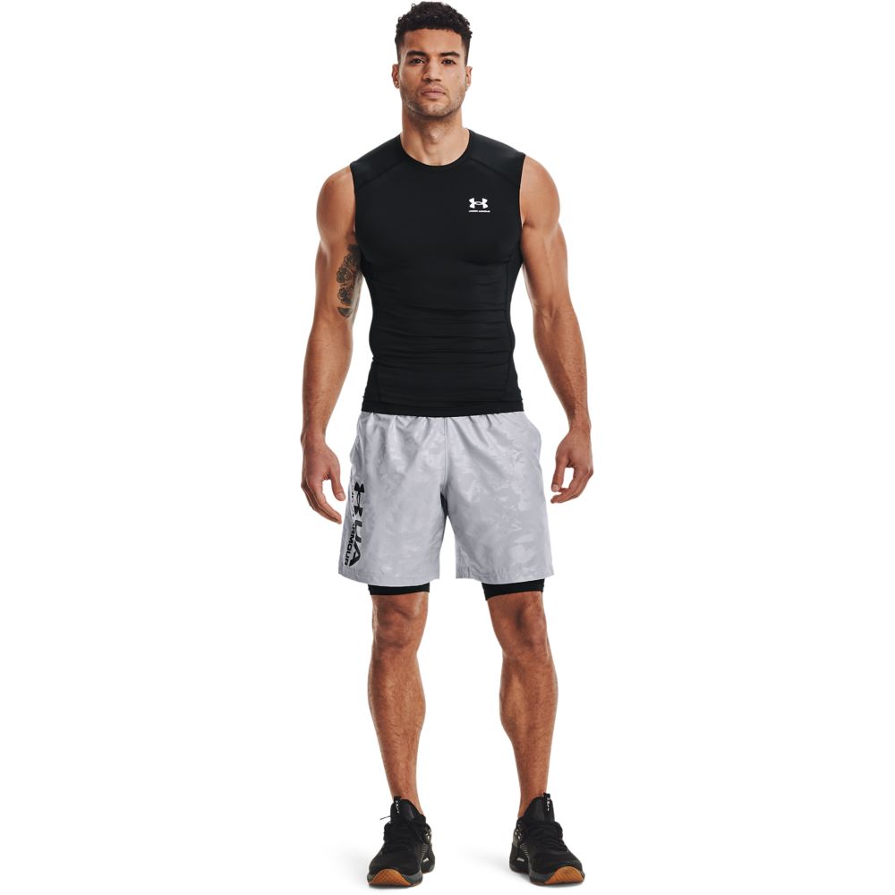 UA Hg Armour Comp Sl Camiseta De Compresión negro de hombre para entrenamiento