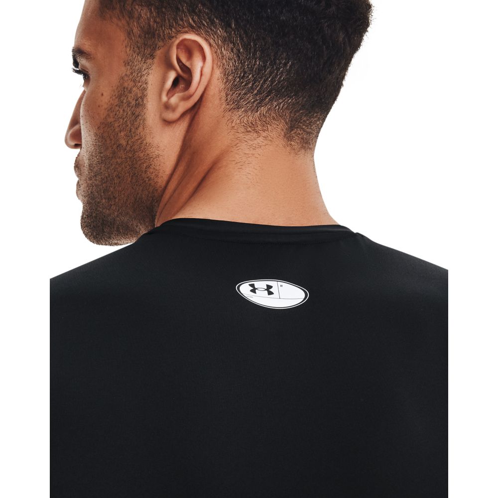 UA Hg Armour Comp Sl Camiseta De Compresión negro de hombre para entrenamiento
