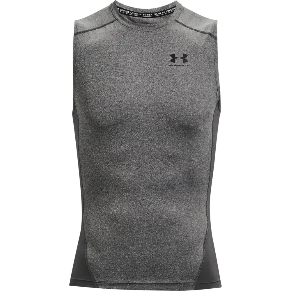 UA Hg Armour Comp Sl Camiseta De Compresión gris de hombre para entrenamiento