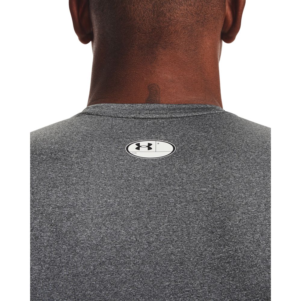 UA Hg Armour Comp Sl Camiseta De Compresión gris de hombre para entrenamiento