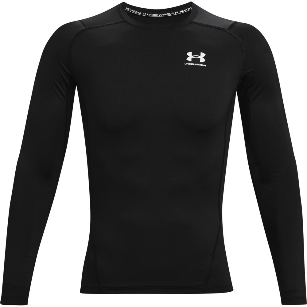 UA Hg Armour Comp Ls Camiseta De Compresión negro de hombre para entrenamiento