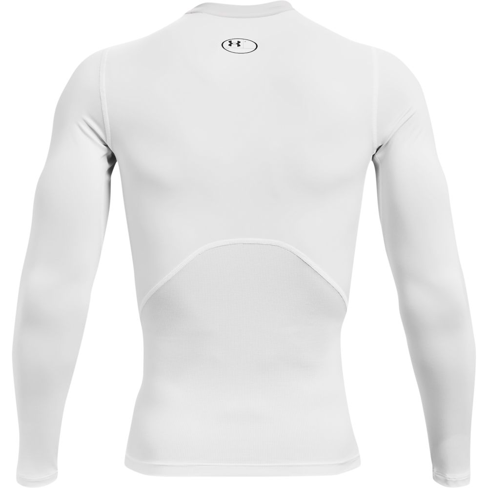 UA Hg Armour Comp Ls Camiseta De Compresión blanco de hombre para entrenamiento