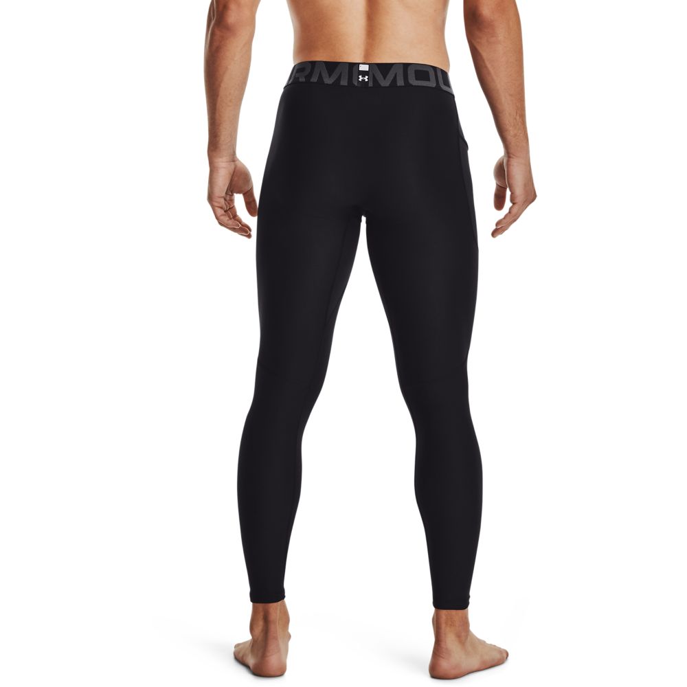 UA Hg Armour Leggings Licra negro de hombre para entrenamiento