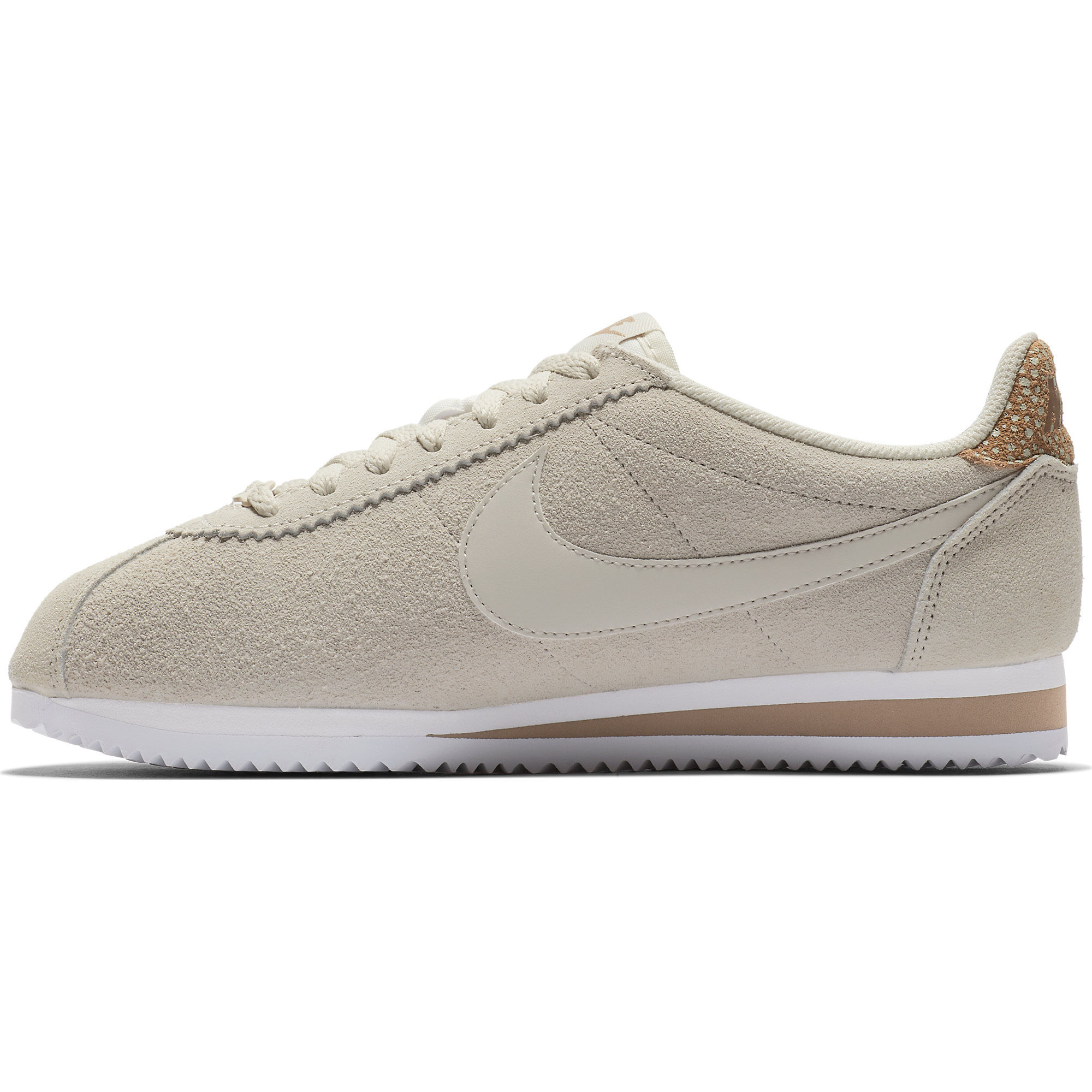 Nike Wmns Classic Cortez Prem Tenis gris de mujer lifestyle