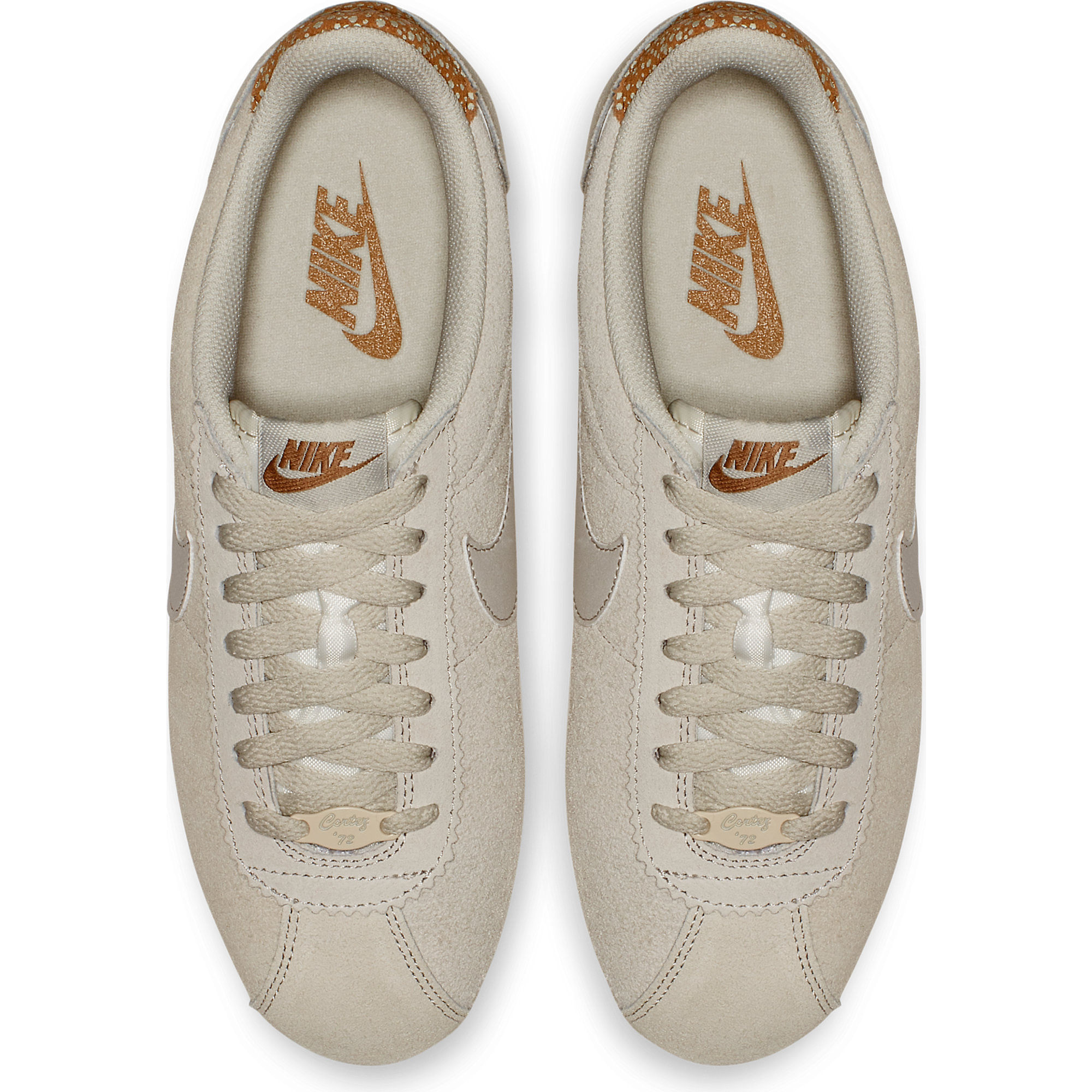 Nike Wmns Classic Cortez Prem Tenis gris de mujer lifestyle