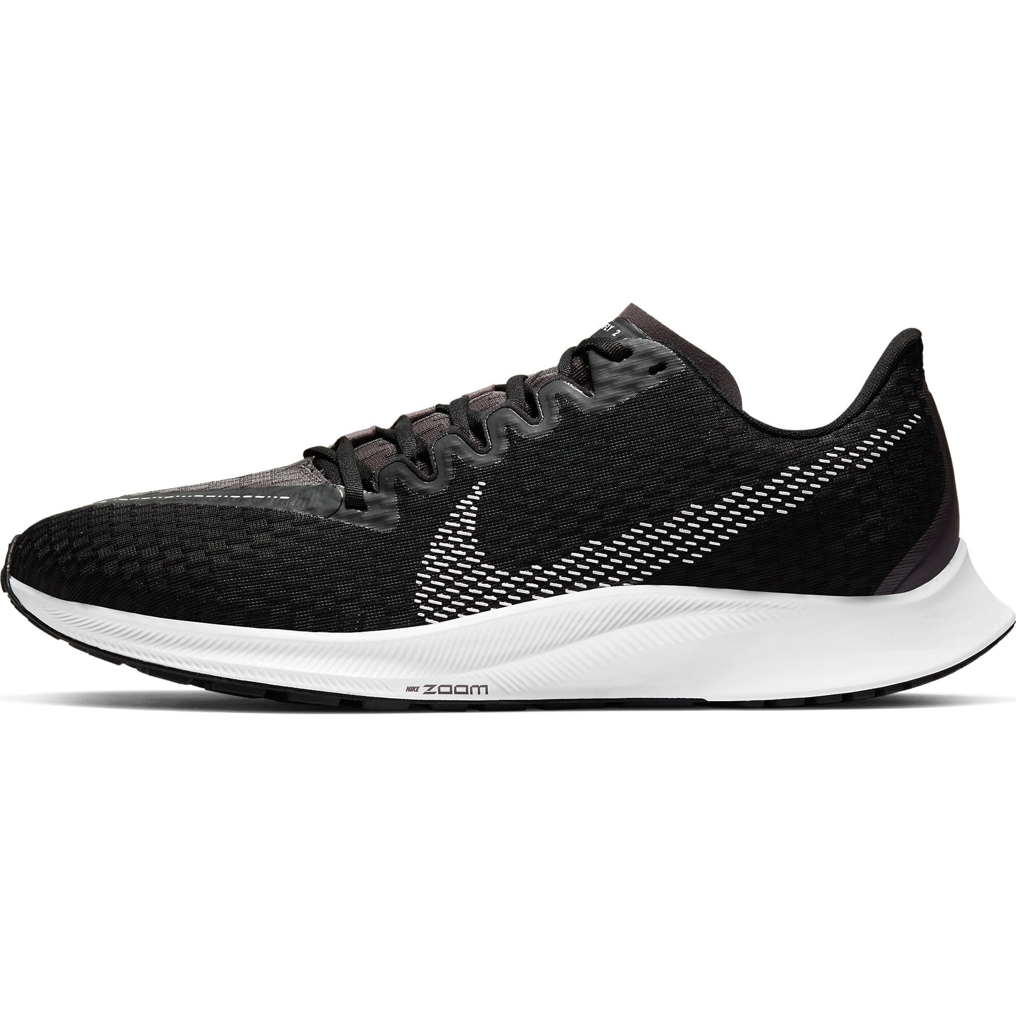 Nike Zoom Rival Fly 2 Tenis negro de hombre para correr