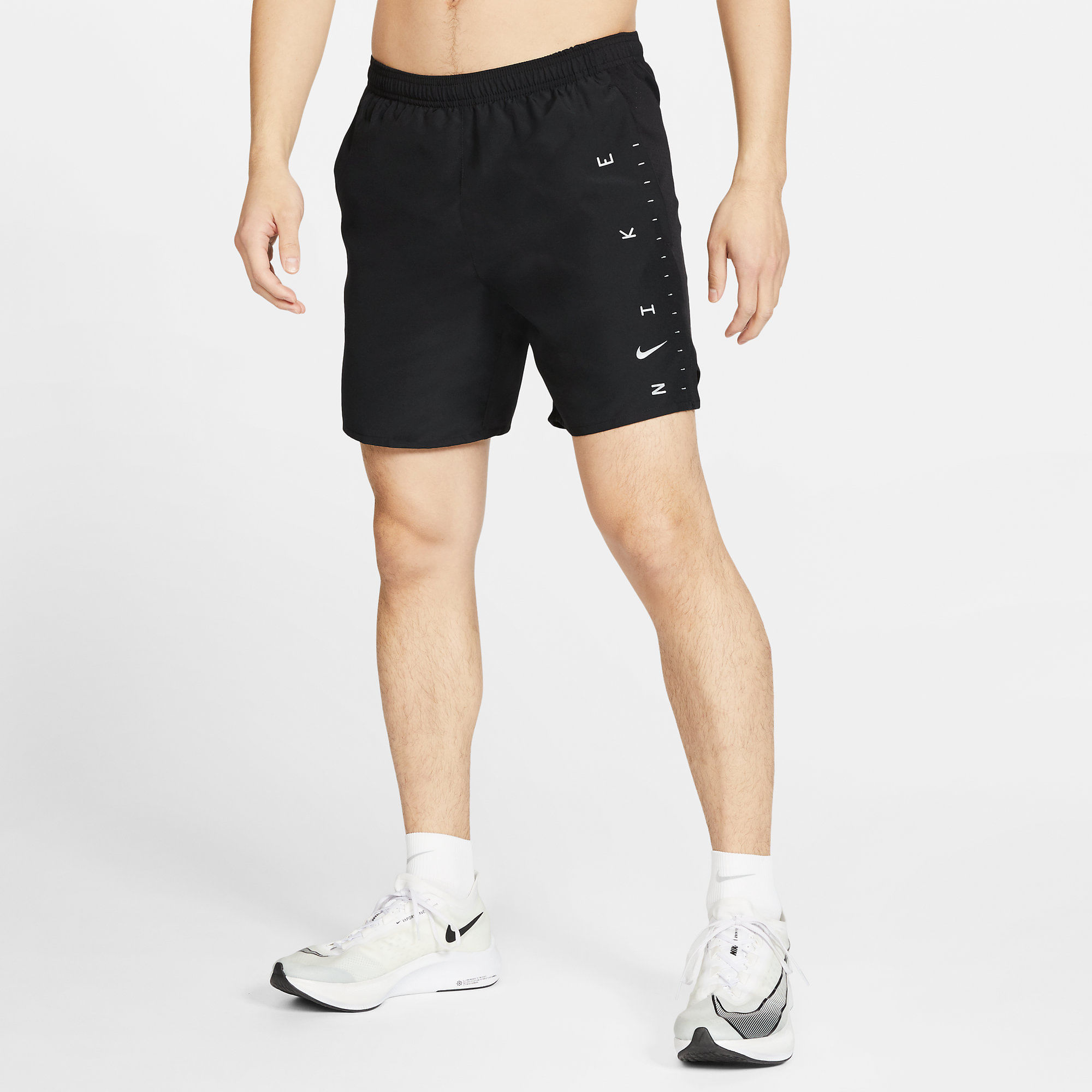 Nike Nk Chllgr 7In Bf Po Gx Pantaloneta negro de hombre para correr