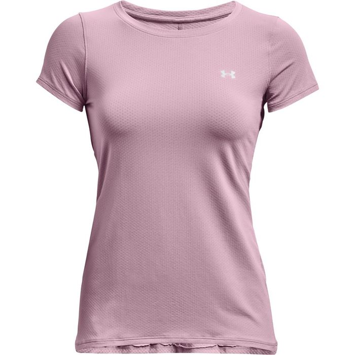 Camiseta-Manga-Corta-under-armour-para-mujer-Ua-Hg-Armour-Ss-para-entrenamiento-color-rosado.-Frente-Sin-Modelo