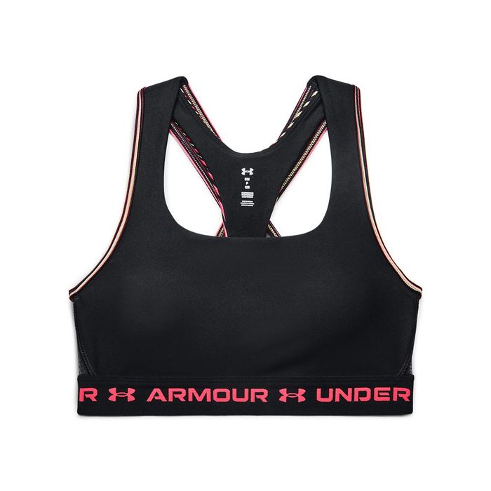 Top-under-armour-para-mujer-Ua-Crossback-Mid-Q3-80S-para-entrenamiento-color-negro.-Frente-Sin-Modelo