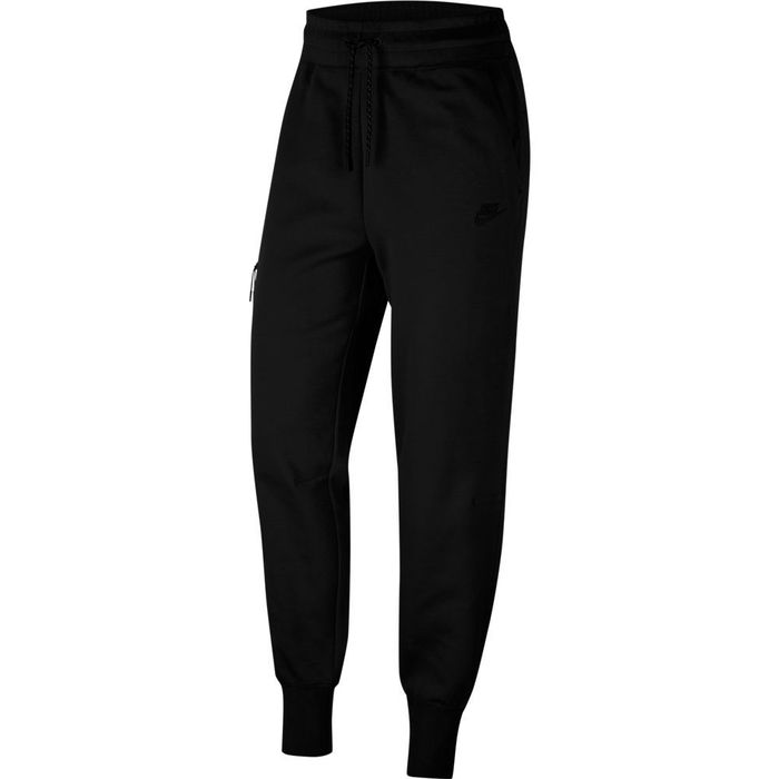 Pantalon-nike-para-mujer-W-Nsw-Tch-Flc-Pant-para-moda-color-negro.-Frente-Sin-Modelo