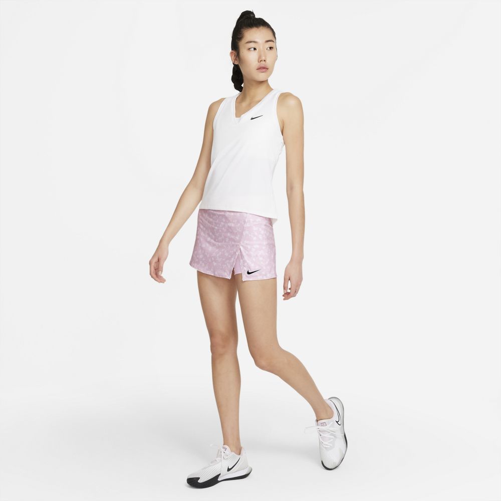 Nike W Nkct Df Vctry Skirt Str Pr Falda rosado de mujer para tenis